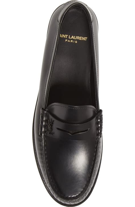 ysl loafer womens|saint laurent ladies loafers.